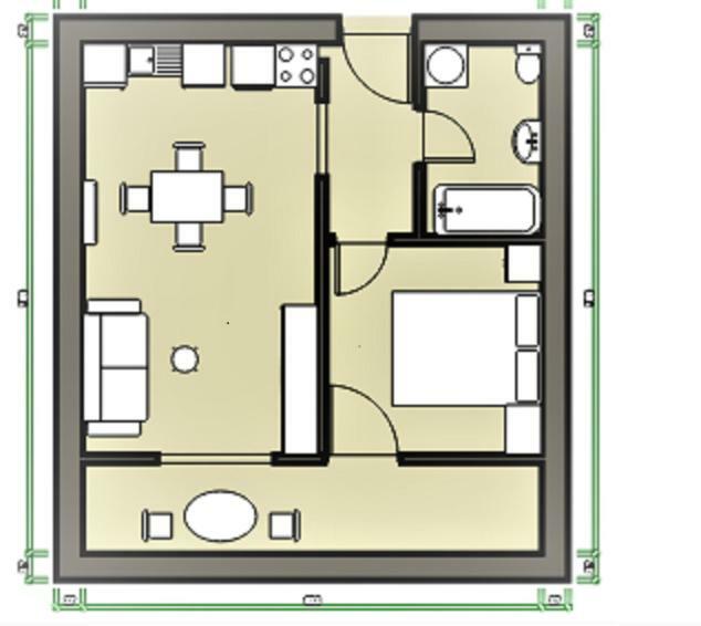 Apartman Apollo 2 มาคาร์สกา ภายนอก รูปภาพ